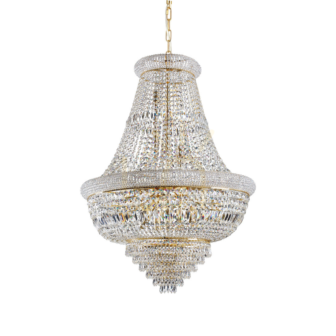 Prüfen Pendelleuchte Ideallux Dubai SP24 Messing Kristall 80 cm 243528 Pendelleuchte Ideallux Dubai SP24 Messing Kristall 80 cm 243528