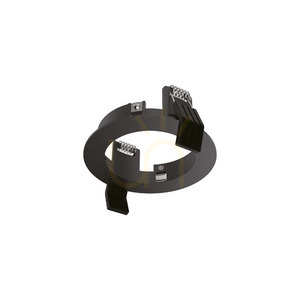 Zubehörrahmen Ideallux Dynamic Frame Round Schwarz Aluminium 9,5 cm 208701 small 0