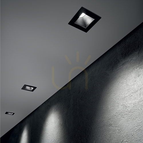 Prüfen Einbauring Ideallux Dynamic Frame Square weiß Aluminium 10 cm 208725
