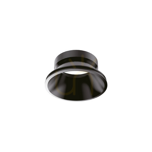 Prüfen Reflektor Ideallux Dynamic Round Fixed schwarz 7,3 cm 211794