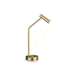 Tischleuchte Ideallux EASY 295541 Messing LED 3,5W Metall 46 cm 0 Tischleuchte Ideallux EASY 295541 Messing LED 3,5W Metall 46 cm small 0