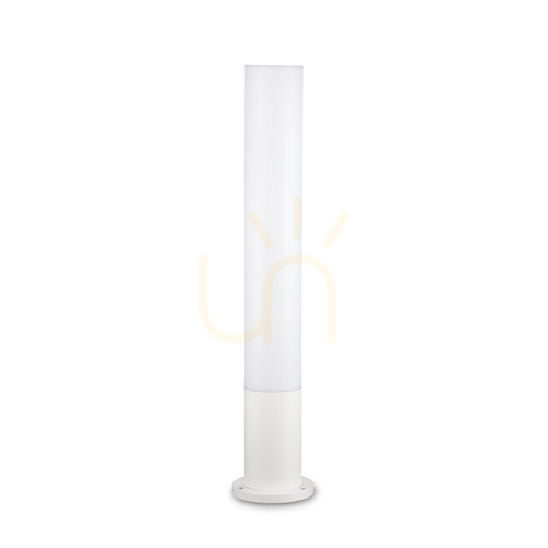 Prüfen Außenstehleuchte Ideallux EDO Outdoor PT1 Round weiß GX53 80 cm 135755