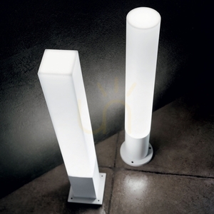 Außenstehleuchte Ideallux EDO Outdoor PT1 Square weiß GX53 79 cm 142999 1 Außenstehleuchte Ideallux EDO Outdoor PT1 Square weiß GX53 79 cm 142999 small 1