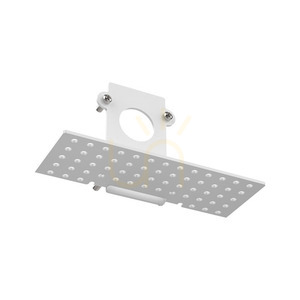 Endkappe Einbauleuchte Ideallux EGO weiß Aluminium 320588 small 0