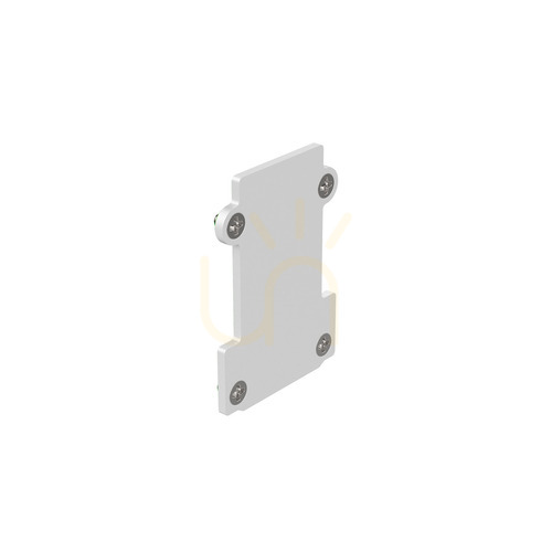 Prüfen Endkappe Ideallux EGO recessed ohne Loch weiß Aluminium 282701