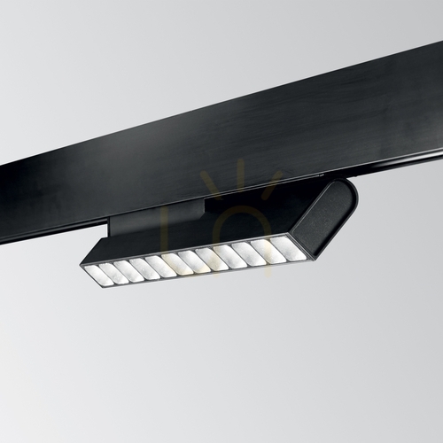 Prüfen Stromschienenleuchte Ideallux EGO Flexible Accent 13W 3000K DALI schwarz 286105