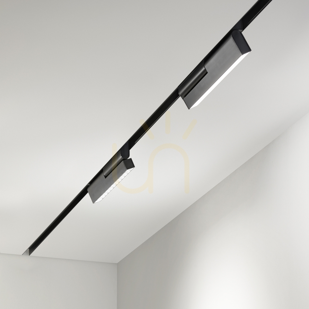Aussicht Stromschienenleuchte Ideallux EGO Flexible Accent schwarz LED 13W 3000K 257846 Stromschienenleuchte Ideallux EGO Flexible Accent schwarz LED 13W 3000K 257846
