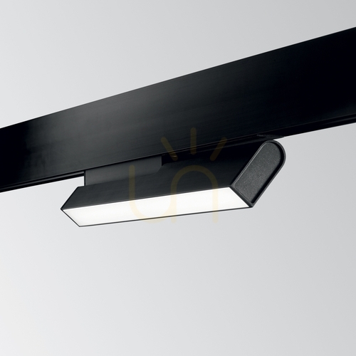 Prüfen Stromschienenleuchte Ideallux EGO Flexible Wide schwarz LED 7W 3000K 257839