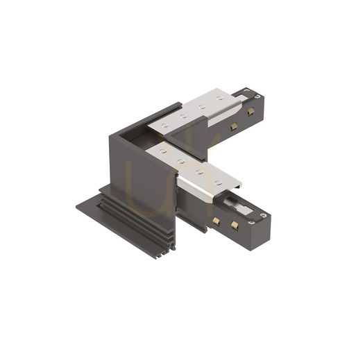 Prüfen Einbauset Ideallux EGO DALI horizontal schwarz 10 cm Aluminium 286167