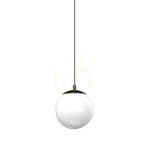 Pendelleuchte für Stromschiene Ideallux Ego Ball schwarz LED 10W 3000K 327525 small 0