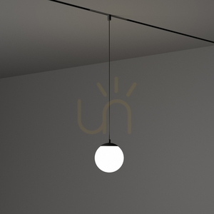Schienen-Pendelleuchte Ideallux EGO Ball schwarz 10W 3000K LED 327532 1 Schienen-Pendelleuchte Ideallux EGO Ball schwarz 10W 3000K LED 327532 small 1