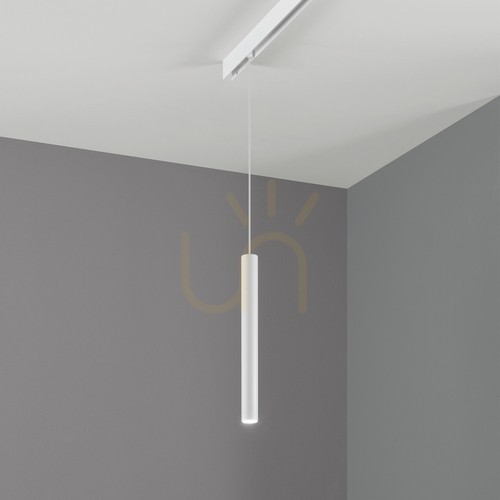 Prüfen Schienen-Pendelleuchte Ideallux EGO Tube weiß LED 12W 3000K Link Light 282879