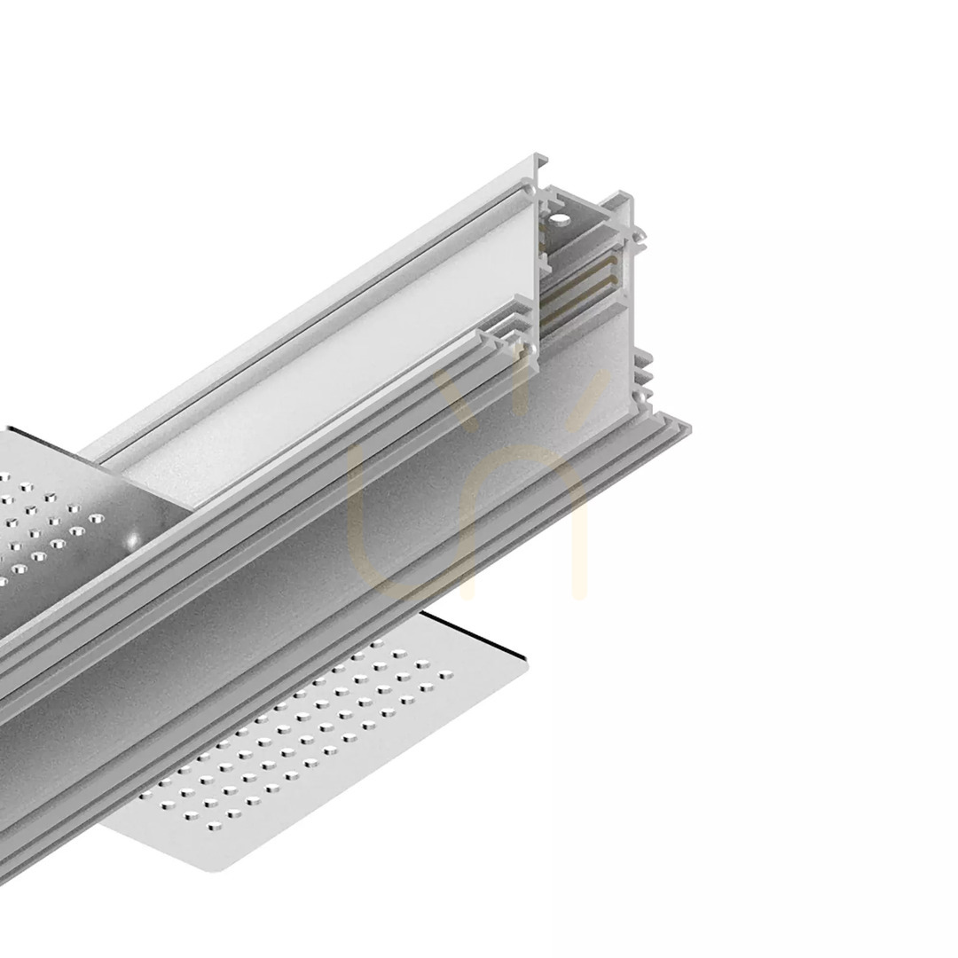 Zeige LED Einbauprofil Ideallux EGO Recessed 1000 mm schwarz 258171 LED Einbauprofil Ideallux EGO Recessed 1000 mm schwarz 258171