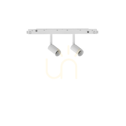 Prüfen LED Stromschienenleuchte Ideallux EGO Track Double 5W 3000K schwarz DALI 286341