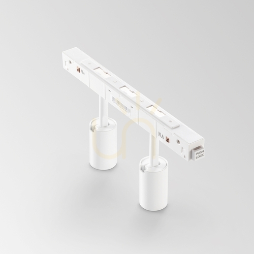 Prüfen Stromschienenleuchte Ideallux EGO Track Double 5W 4000K schwarz 321714