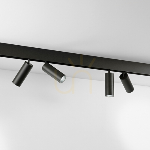 Prüfen Stromschienenleuchte Ideallux EGO Track Double schwarz LED 16W 3000K dimmbar 303628