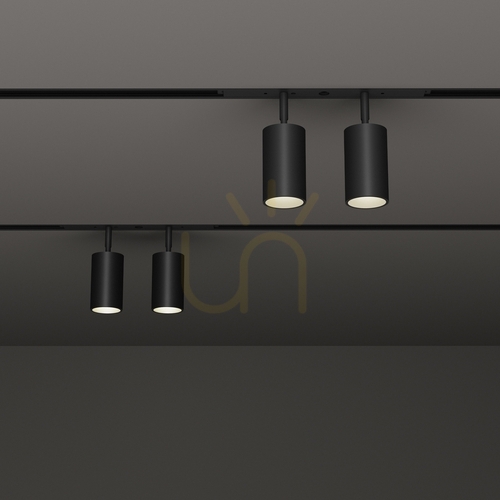 Prüfen Schienenstrahler Ideallux EGO Track Double schwarz LED 16W 3000K 257648
