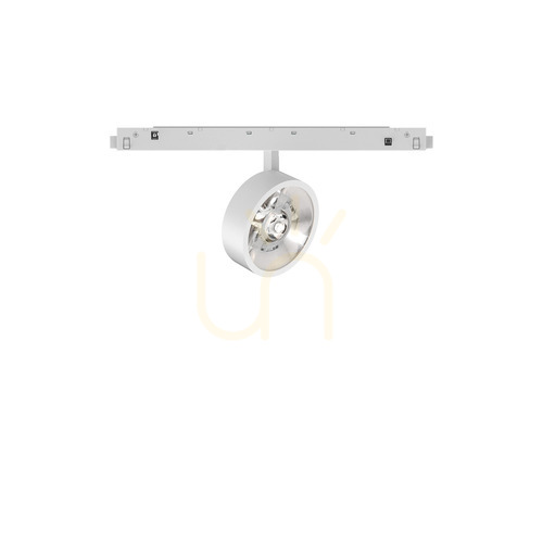 Prüfen LED Schienenleuchte Ideallux EGO Track Flat Single 9W 3000K weiß 303741