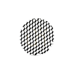 Wabengitter Ideallux EGO Track schwarz 25 mm Metall 260853 small 0