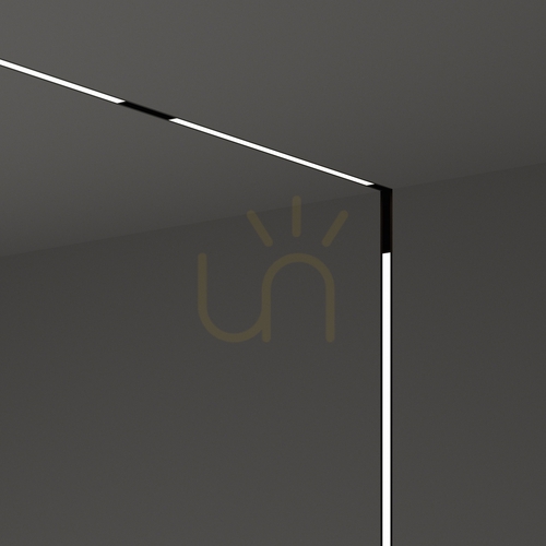 Prüfen LED Stromschienenleuchte Ideallux EGO Wide 26W 3000K schwarz 257730