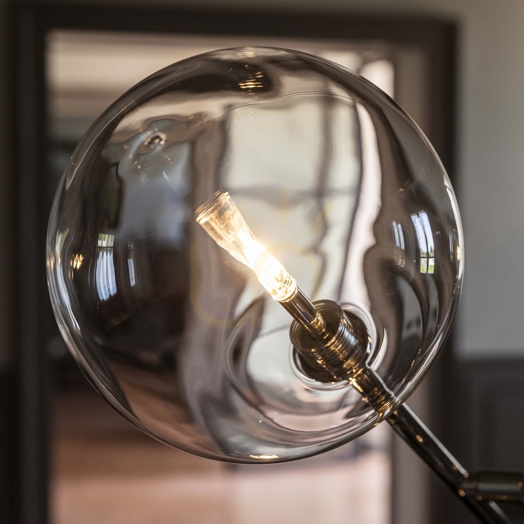 Aussicht Stehlampe Ideallux Equinoxe PT4 Chrom 4-flammig G4 290959 Stehlampe Ideallux Equinoxe PT4 Chrom 4-flammig G4 290959