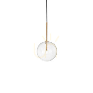 Pendelleuchte Ideallux Equinoxe SP1 D15 Messing Glas G4 277370 small 0