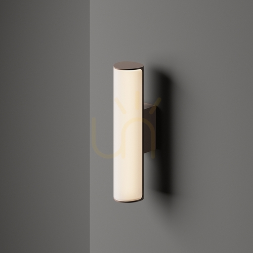 Prüfen Außenwandleuchte Ideallux ETERE AP Coffee braun LED 3000K 30 cm 269153
