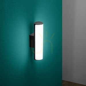 Außenwandleuchte Ideallux Etere AP Coffee braun LED 9,5W 4000K 246949 small 1
