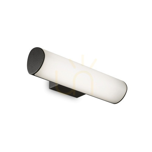 Prüfen Außenwandleuchte Ideallux Etere AP Nero schwarz LED 4000K 30 cm 322209