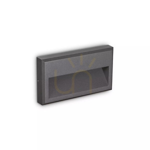 Außenwandleuchte Ideallux FEBE Anthrazit LED 6W 3000K rund IP54 250854 1 Außenwandleuchte Ideallux FEBE Anthrazit LED 6W 3000K rund IP54 250854 small 1
