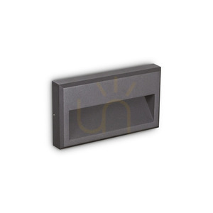 Außenwandleuchte Ideallux FEBE Anthrazit LED 6W 3000K rund IP54 250854 0 Außenwandleuchte Ideallux FEBE Anthrazit LED 6W 3000K rund IP54 250854 small 0