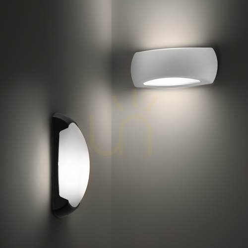 Prüfen Außenwandleuchte Ideallux Felix AP1 weiß E27 30 cm 123776