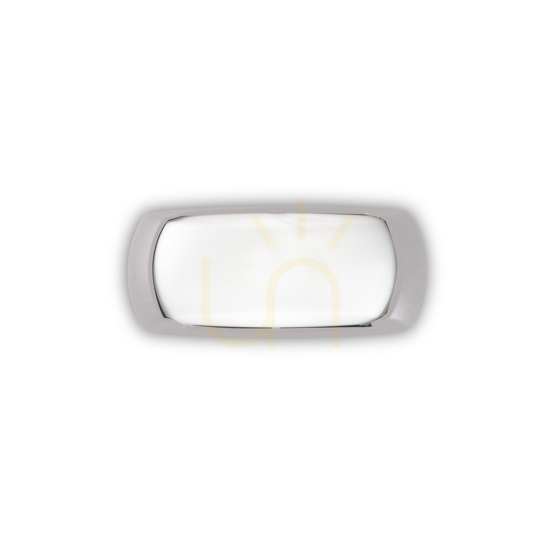 Prüfen Außenwandleuchte Ideallux Felix grau E27 30 cm IP66 123769 Außenwandleuchte Ideallux Felix grau E27 30 cm IP66 123769