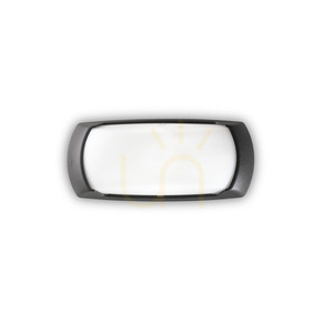 Außenwandleuchte Ideallux FELIX AP1 Nero schwarz E27 123783 small 0