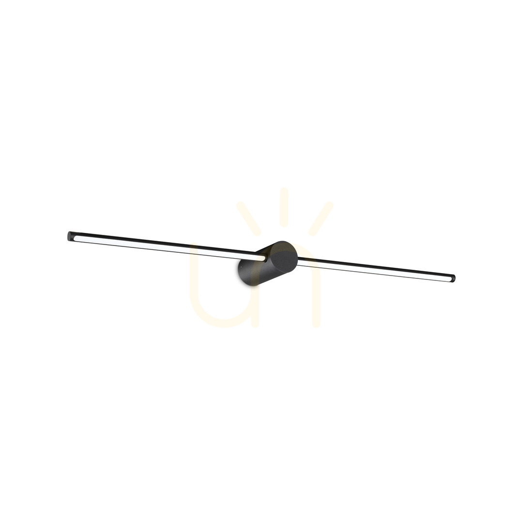 Prüfen Wandleuchte Ideallux Essence FILO AP D075 Nero schwarz LED 13W 3000K 310145 Wandleuchte Ideallux Essence FILO AP D075 Nero schwarz LED 13W 3000K 310145