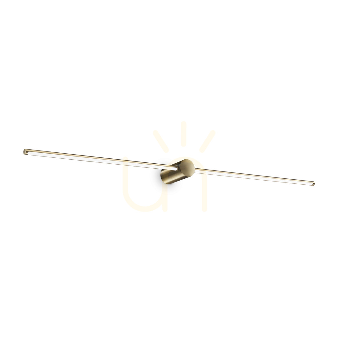 Prüfen Wandleuchte Ideallux Essence FILO AP D115 Messing LED 16W 3000K 327785 Wandleuchte Ideallux Essence FILO AP D115 Messing LED 16W 3000K 327785