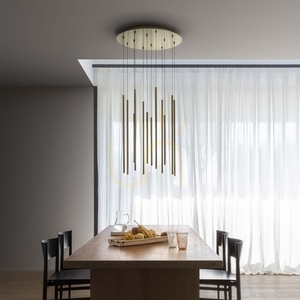 Pendelleuchte Ideallux LOOK SP12 Nero schwarz LED 19W 3000K 12-flammig 263434 small 2