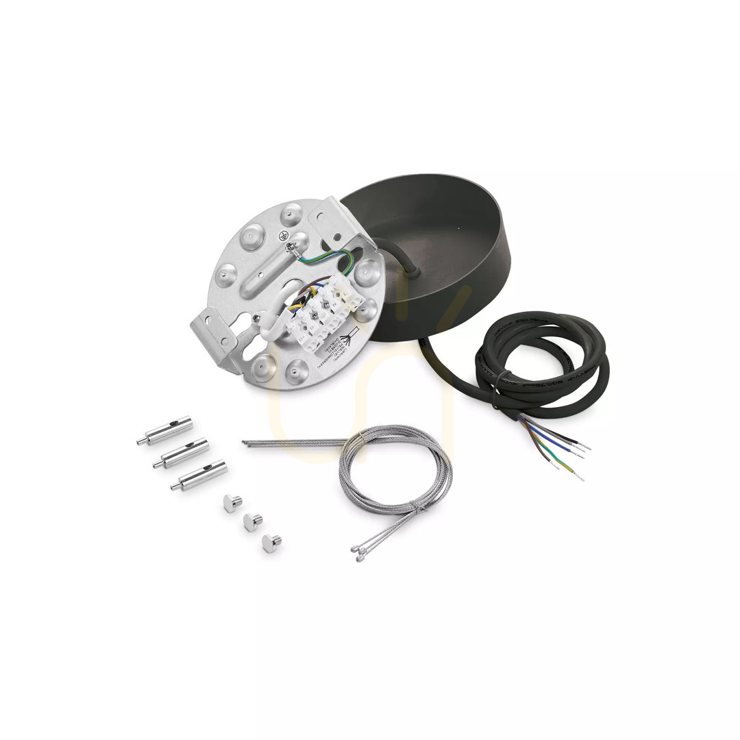 Aussicht Pendelleuchten-Zubehör Ideallux Fly Kit Pendant Nero schwarz 307244 Pendelleuchten-Zubehör Ideallux Fly Kit Pendant Nero schwarz 307244