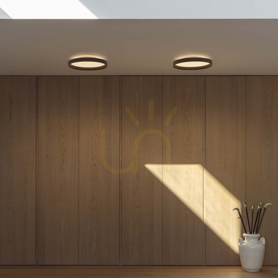 Vorschau Außen-Deckenleuchte Ideallux FLY PL D45 schwarz LED 3000K 306599 Außen-Deckenleuchte Ideallux FLY PL D45 schwarz LED 3000K 306599