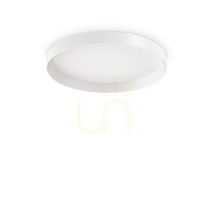 Außen-Deckenleuchte Ideallux FLY PL D45 weiß LED 26W 4000K Ø45 cm 270296 small 0