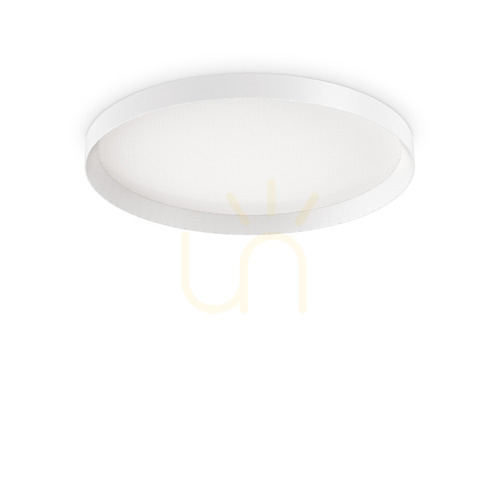 Prüfen Außen Deckenleuchte Ideallux FLY PL D60 weiß LED 3000K 60 cm 270302