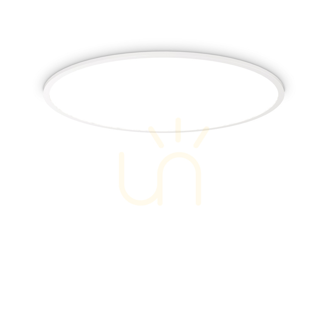 Prüfen Außen-Deckenleuchte Ideallux Fly Slim PL D90 weiß 4000K LED 306698 Außen-Deckenleuchte Ideallux Fly Slim PL D90 weiß 4000K LED 306698