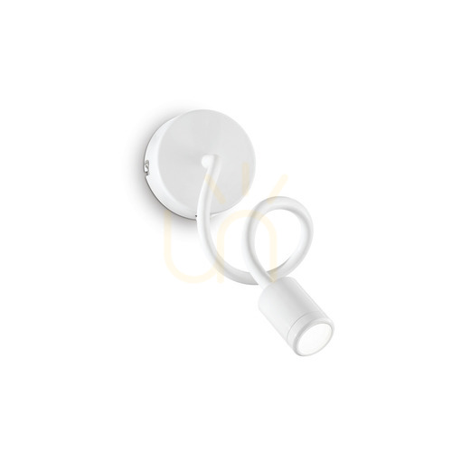 Prüfen Wandleuchte Ideallux Focus 1 weiß LED 4W verstellbar 097183