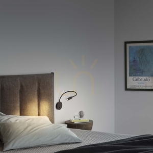 Wandleuchte Ideallux Focus AP Bianco weiß LED 3,5W ausziehbar 203171 1 Wandleuchte Ideallux Focus AP Bianco weiß LED 3,5W ausziehbar 203171 small 1