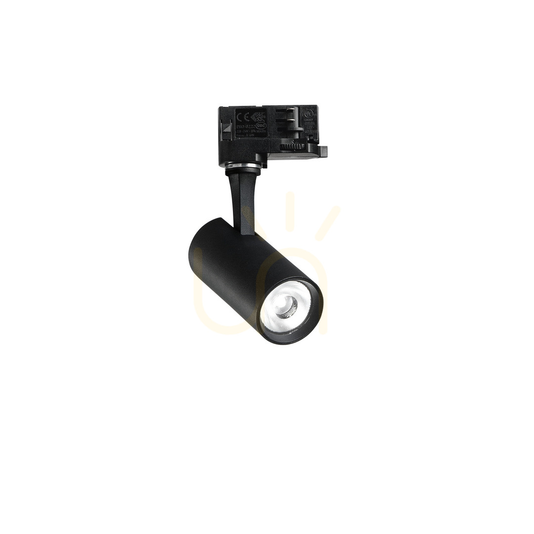 Prüfen Schienenstrahler Ideallux FOX 8W 4000K schwarz LED 271446 Schienenstrahler Ideallux FOX 8W 4000K schwarz LED 271446