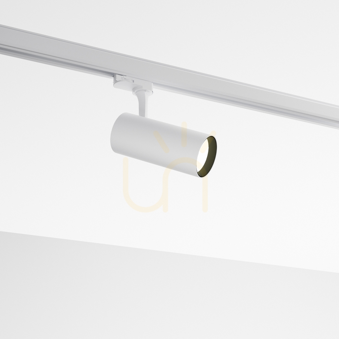 Aussicht Schienenstrahler Ideallux FOX weiß LED 25W 3000K 250458 Schienenstrahler Ideallux FOX weiß LED 25W 3000K 250458