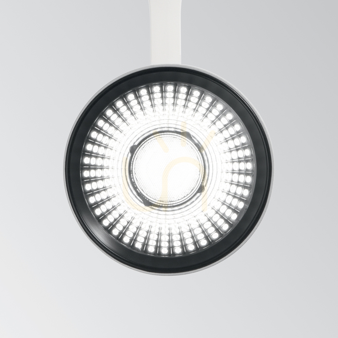Aussicht Schienenleuchte Ideallux FOX schwarz LED 25W 3000K DALI 302614 Schienenleuchte Ideallux FOX schwarz LED 25W 3000K DALI 302614