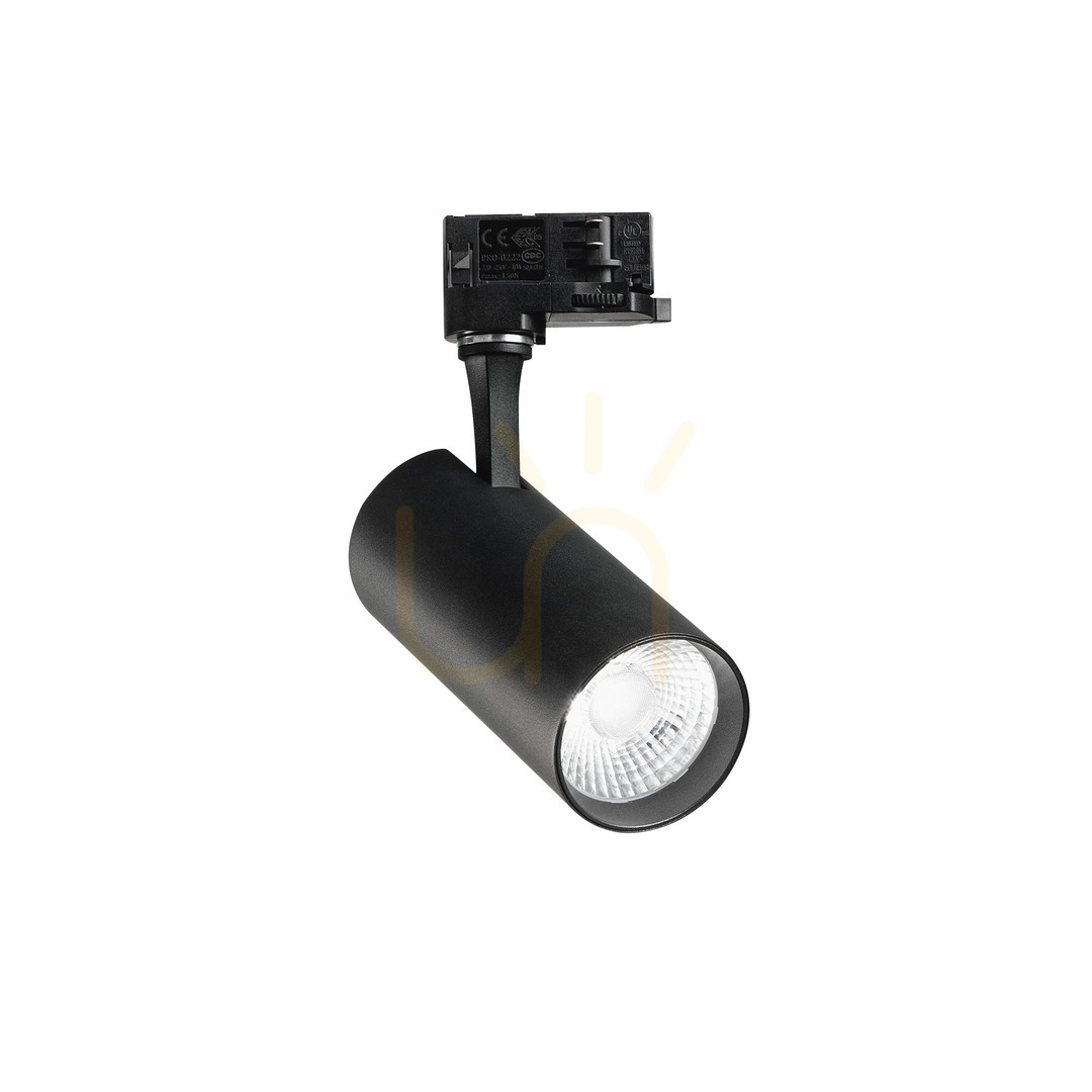 Prüfen Schienenstrahler Ideallux FOX schwarz LED 25W 4000K 322377 Schienenstrahler Ideallux FOX schwarz LED 25W 4000K 322377