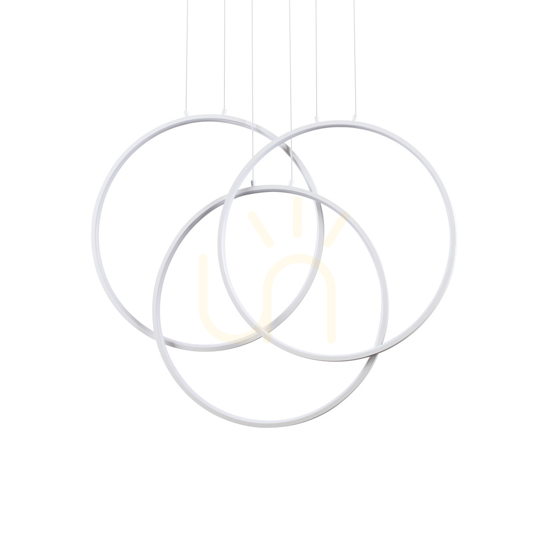 Prüfen Pendelleuchte Ideallux Frame Cerchio Bianco LED 82W weiß 68,5 cm 269351 Pendelleuchte Ideallux Frame Cerchio Bianco LED 82W weiß 68,5 cm 269351