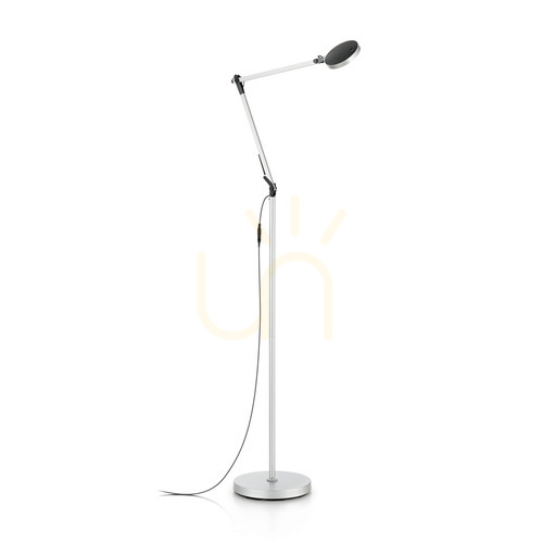 Prüfen Stehlampe Ideallux Futura PT Aluminium LED dimmbar silber 145 cm 204956